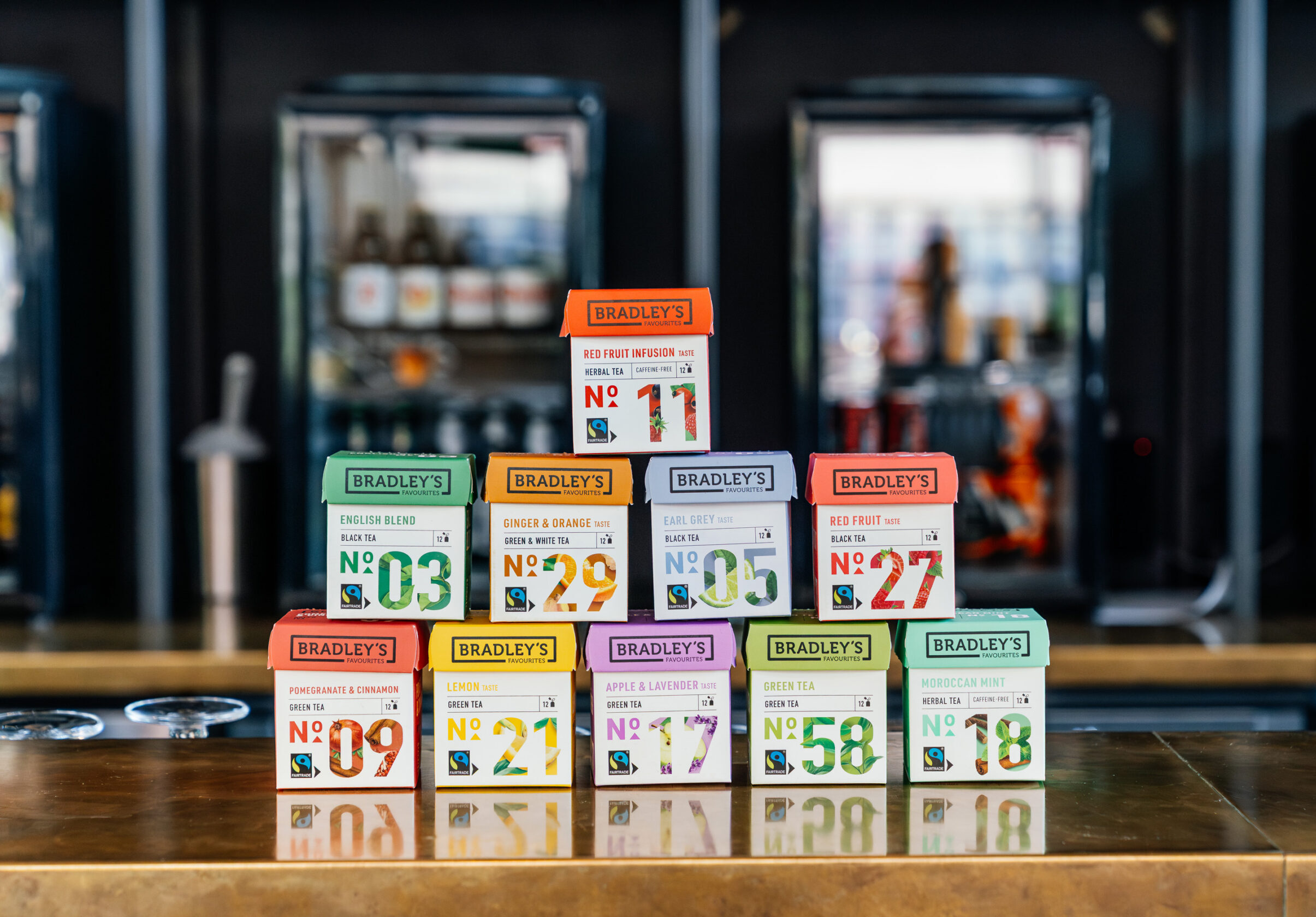 Bradley's Favourtites - Hippe kleurrijke thee